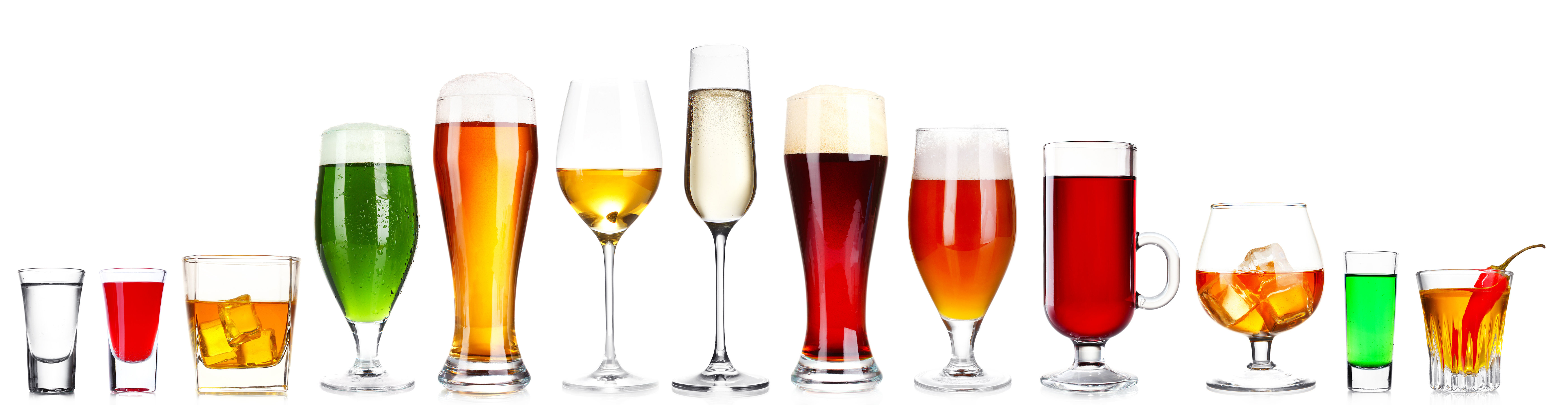 сравнение калорийности алкогольных напитков